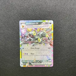 Umbreon ex 060/131 Prismatic Evolutions Double Rare Holo Pokemon TCG Card - Image 1