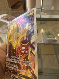 Jolteon v SWSH183 Pokemon TCG Sword & Shield Holo Black Star Promo Card NM - Image 4