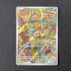 Bramblin Illustration Rare 198/193 Paldea Evolved Pokemon Card - Image 2