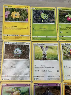 16 Pokemon Cards TCG Yuka Morii Lot No Duplicates Clay Art Illustration - Image 2