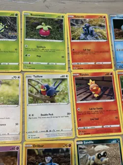 16 Pokemon Cards TCG Yuka Morii Lot No Duplicates Clay Art Illustration - Image 3