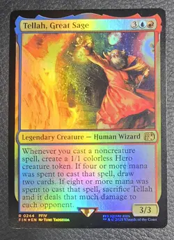 Tellah, Great Sage Final Fantasy Foil MTG NM Magic Card - Image 1