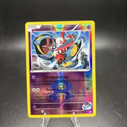 Team Aqua’s Seviper 9/34 Reverse Holo Double Crisis 2015 Pokemon Card NM -c - Image 1