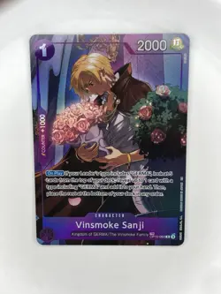 Bandai One Piece CCG Vinsmoke Sanji OP10-063 TR Character Card 2000 Power - Image 1