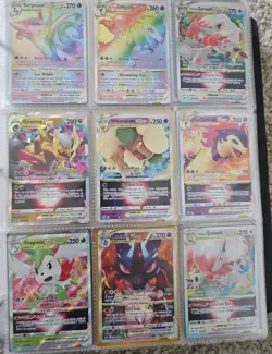 Random Lot Of 8 POKEMON Full Art , V, And V Star Cards! - Image 3