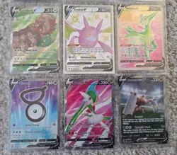 Random Lot Of 8 POKEMON Full Art , V, And V Star Cards! - Image 5