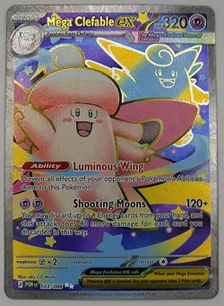 Mega Clefable EX 103/088 Perfect Order card - Image 1