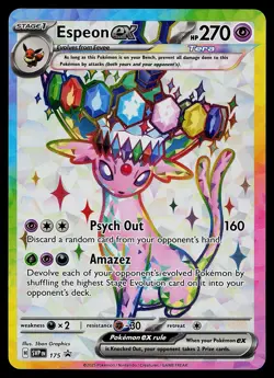 Pokemon Card - Espeon ex Scarlet & Violet Promo 175 Holo - Image 1
