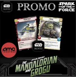 Star Wars Unlimited Mandalorian & Grogu AMC Movie Promo 2-Card Sealed Pack - Image 1