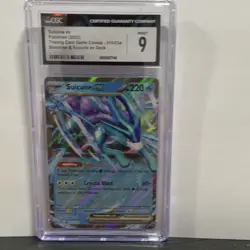 Suicune ex CGC 9 Trading Card Game Classic Holo Classic Collection 010/034 - Image 1