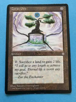 Ice Age Magic: The Gathering Zuran Orb - LP - Image 1