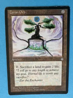 Ice Age Magic: The Gathering Zuran Orb - LP - Image 3