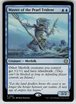 Master of the Pearl Trident Commander: The Lost Caverns of Ixalan 162 MTG NM - Image 1