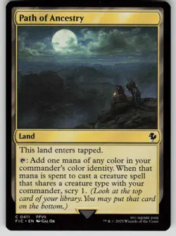 Path of Ancestry Common Commander: FINAL FANTASY 411 MTG Near Mint 2025 - Image 1