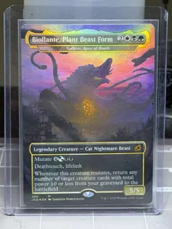 Biollante, Plant Beast Form - Ikoria: Lair of Behemoths Full Art Foil - Image 1