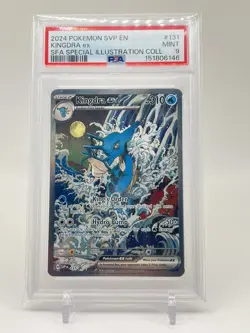 Kingdra ex PSA 9 2024 Pokemon Svp En-Sv Black Star Promo #131 - Image 1