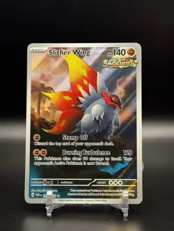Slither Wing 203/182 2023 Pokemon Paradox Rift Illustration Rare NM - Image 1