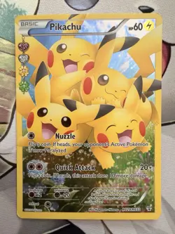 Pikachu RC29/RC32 Generations Radiant Collection Full Art Holo Ultra Rare 2016 - Image 1