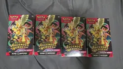 Pokemon TCG Ascended Heroes Booster Bundle New Factory Sealed x4 Boxes - Image 1