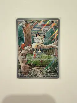Pokemon TCG Meowth #106/094 Phantasmal Flames - NM - Image 1