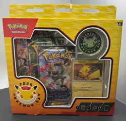 Pokemon Day 2026 Pikachu Collection Box New Sealed - Image 1