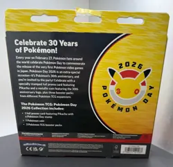 Pokemon Day 2026 Pikachu Collection Box New Sealed - Image 2