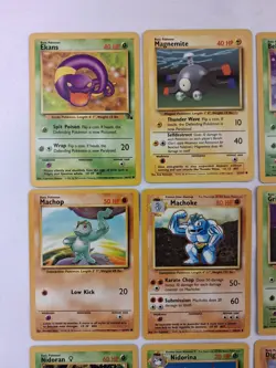 Vintage Pokemon Lot Of 20 WOTC Base Set Jungle Fossil Lot Unlimited MP - Image 2