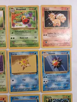 Vintage Pokemon Lot Of 20 WOTC Base Set Jungle Fossil Lot Unlimited MP - Image 4