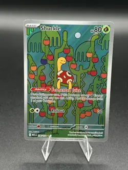 Pokemon Shuckle 136/132 Illustration Rare Mega Evolution Pokemon Near Mint - Image 1