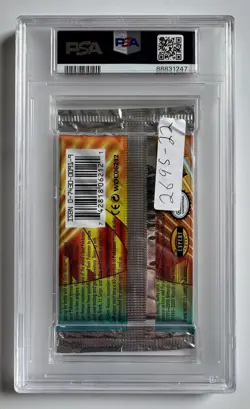 2000 Pokemon Gym Heroes Lt. Surge 1st Edition Sealed Pack PSA 8 NM-MT, #88831247 - Image 2