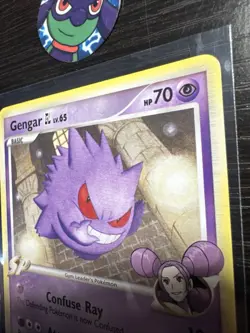 Pokemon TCG Gengar GL LV65 Rising Rivals 40/111 2009 LP-NM - Image 2