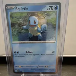 Pokemon TCG Sv: Scarlet & Violet Promo Squirtle Cosmos Holo #048 - Image 1
