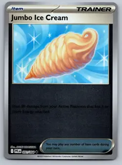 JUMBO ICE CREAM 091/094 REVERSE HOLO UC POKEMON PHANTASMAL FLAMES NM/M - Image 1