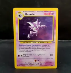 Pokemon TCG Haunter Fossil 6/62 Holo Unlimited Rare - Image 1