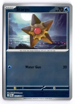 Pokemon Perfect Order Staryu 020/088 Common Reverse Holo - Image 1