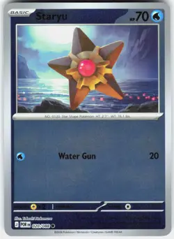 Staryu 020/088 Common Perfect Order Pokemon Reverse Holo Near Mint - Image 1