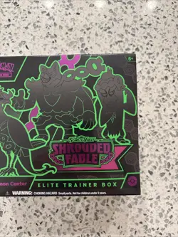 Pokemon Center Exclusive Shrouded Fable Elite Trainer Box ETB New Sealed - Image 3