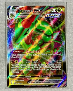 Pokemon Rayquaza VMAX Pokemon Evolving Skies 111/203 Ultra Rare - Image 1