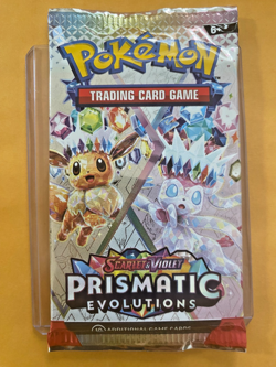 Pokemon Prismatic Evolutions Booster Pack 10 Random Cards (in 1 Pack) New Sealed - Image 1