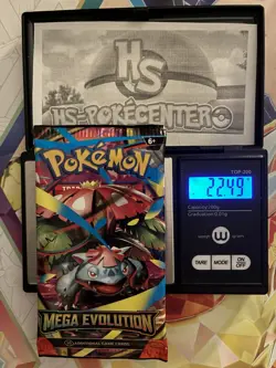 (HEAVY) 22.49g Pokemon TCG Mega Evolution Booster Pack (SEALED)✅ - Image 1