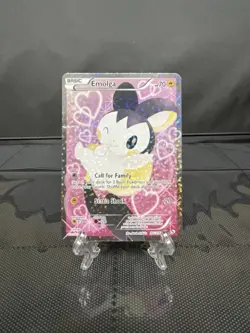DAMAGED Pokemon Emolga Full Art RC23/RC25 Legendary Treasures:Radiant Collection - Image 1
