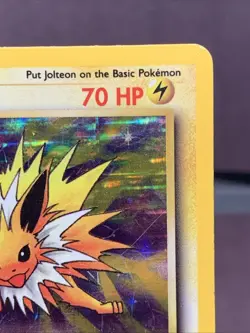 Pokemon TCG Jolteon 4/64 Jungle Set Unlimited Holo Rare WOTC VTG 1999 MP - Image 3