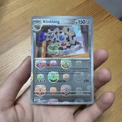 Klinklang (Master Ball Pattern) 063/086 Reverse Holo Rare Black Bolt Pokemon NM - Image 1