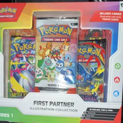 Pokemon First Partner Illustration Collection Series 1 Box Promo Special Edition - Image 1