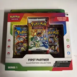 Pokemon First Partner Illustration Collection Series 1 Sealed - Image 1