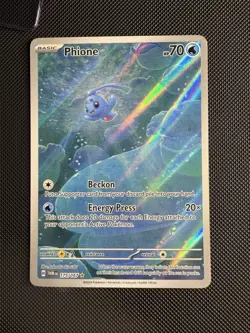 Phione 175/167 Illustration Rare Twilight Masquerade NM/MINT Pokemon TCG - Image 2