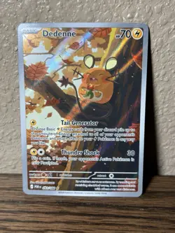 DEDENNE 093/088 HOLO ILLUSTRATION RARE PERFECT ORDER POKEMON NEAR MINT - Image 1