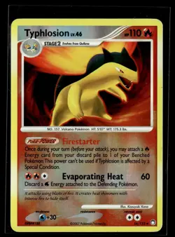 Typhlosion 16/123 Mysterious Treasures Reverse Holo Rare Holo Pokemon - Image 1