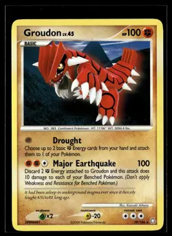 Groudon 29/146 Legends Awakened Rare Pokemon - Image 1
