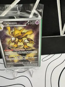 Pokemon Alakazam 009 SEALED Black Star Promo Mega Evolution - Image 3